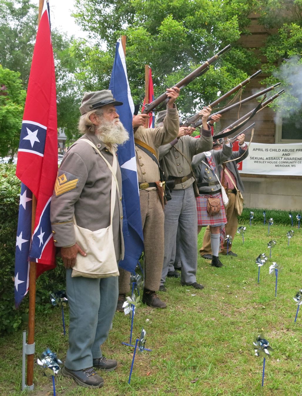Confederate tribute